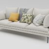 3d Sofa model obj fbx blend