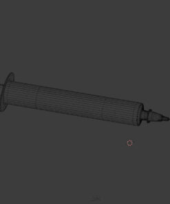 syringe 3d model fbx