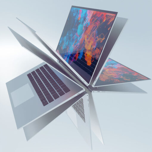 laptop 16 inch 3d model free download