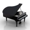 piano Free 3d model