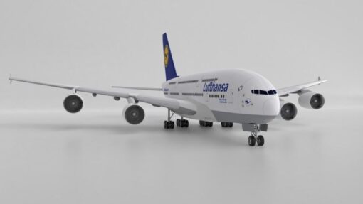 Airbus 380 Blender Free 3D Model