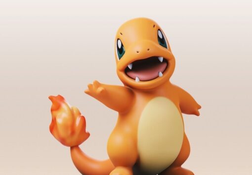 Charmander Pokemon 3D Model Free to Download