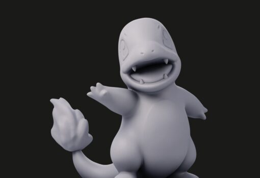 Charmander Pokemon STL 3D Printing