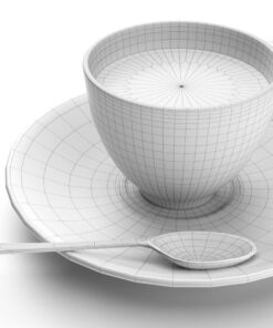 Coffee Cup blender 3d model download
