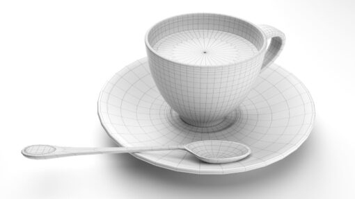 Coffee Cup blender 3d model download