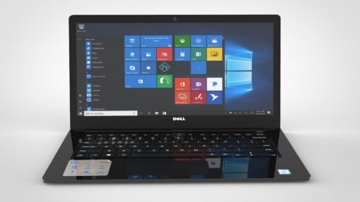 Dell Laptop Free low-poly 3D model