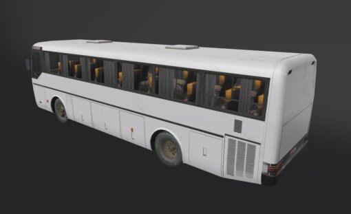 Mercedes Benz Bus 3D Model Download