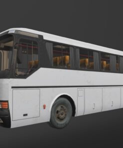 Mercedes Benz Coach Bus Blender Free to Download