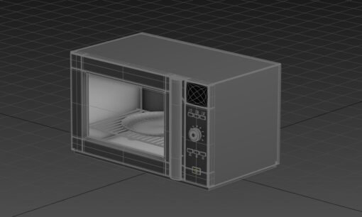 Microwave Oven OBJ