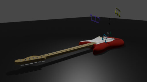Electric Guitar 3D Free Download