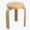 Simple Stool 3D model