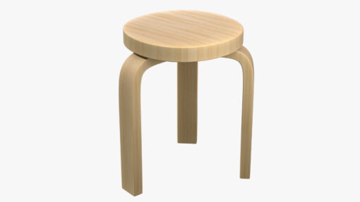 Simple Stool 3D model