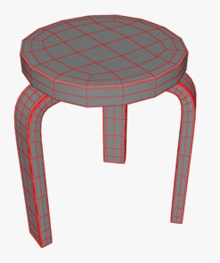 Simple Stool Free Download Blender