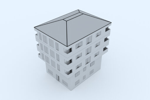 3D Apartment Model Free Blender Download