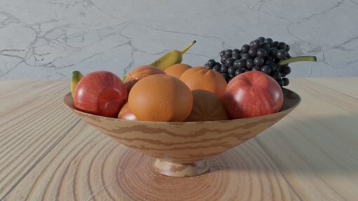 Fresh Fruits in a bowl Blender