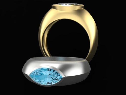 Download 3D Diamond Ring