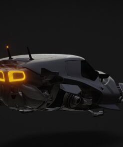 Cyberpunk Hovercar STL