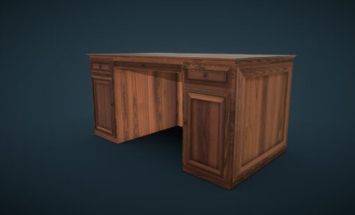 Desk 3D Blender