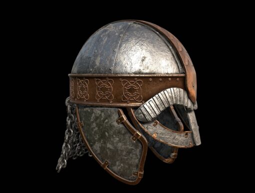 Viking Helmet FBX