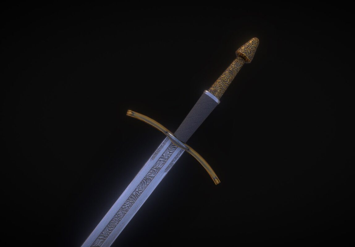 Sword 3D Blender Model - Download Free Blender Models