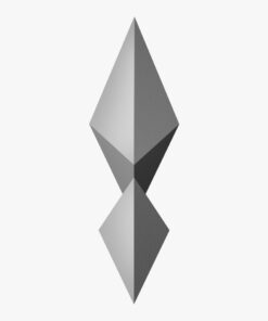 3D Ethereum logo free download