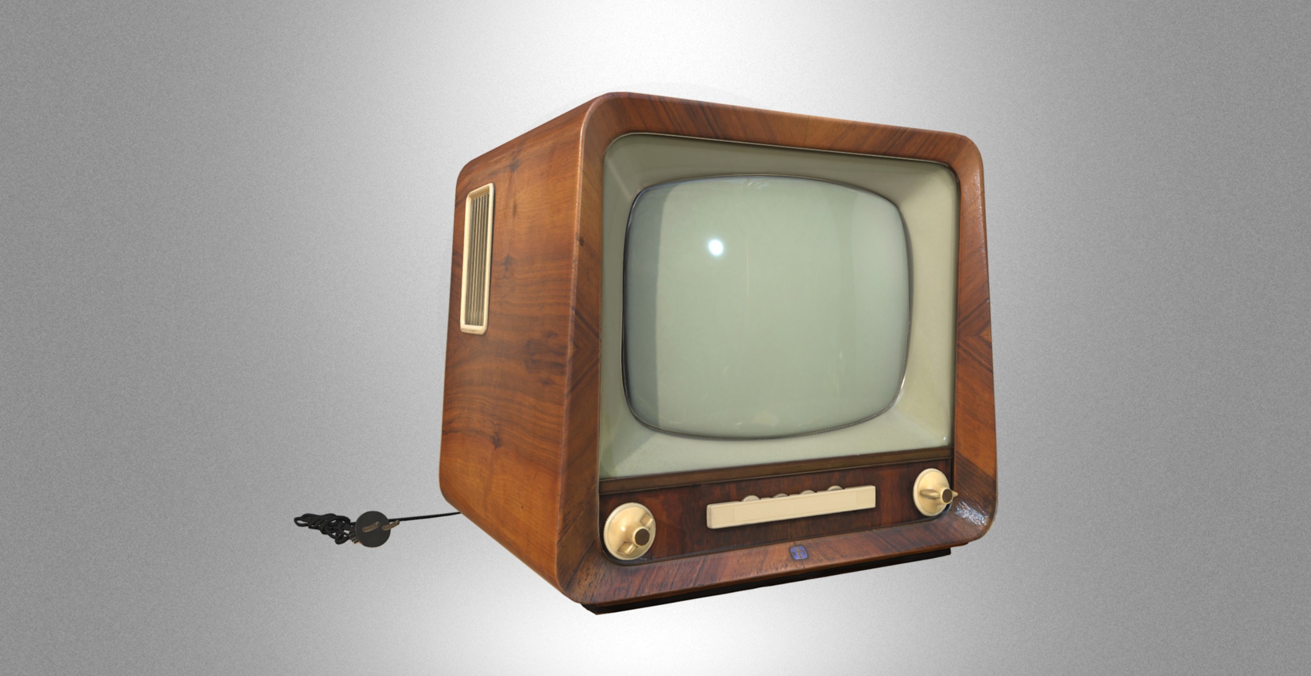 Old Retro 3D Television Old Retro 3D Television